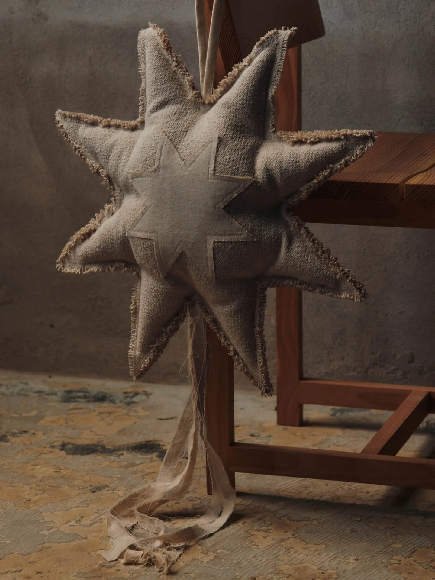 Vela vinduspynt dekorasjonsheng 50x88 cm, Naturlig Ferm Living