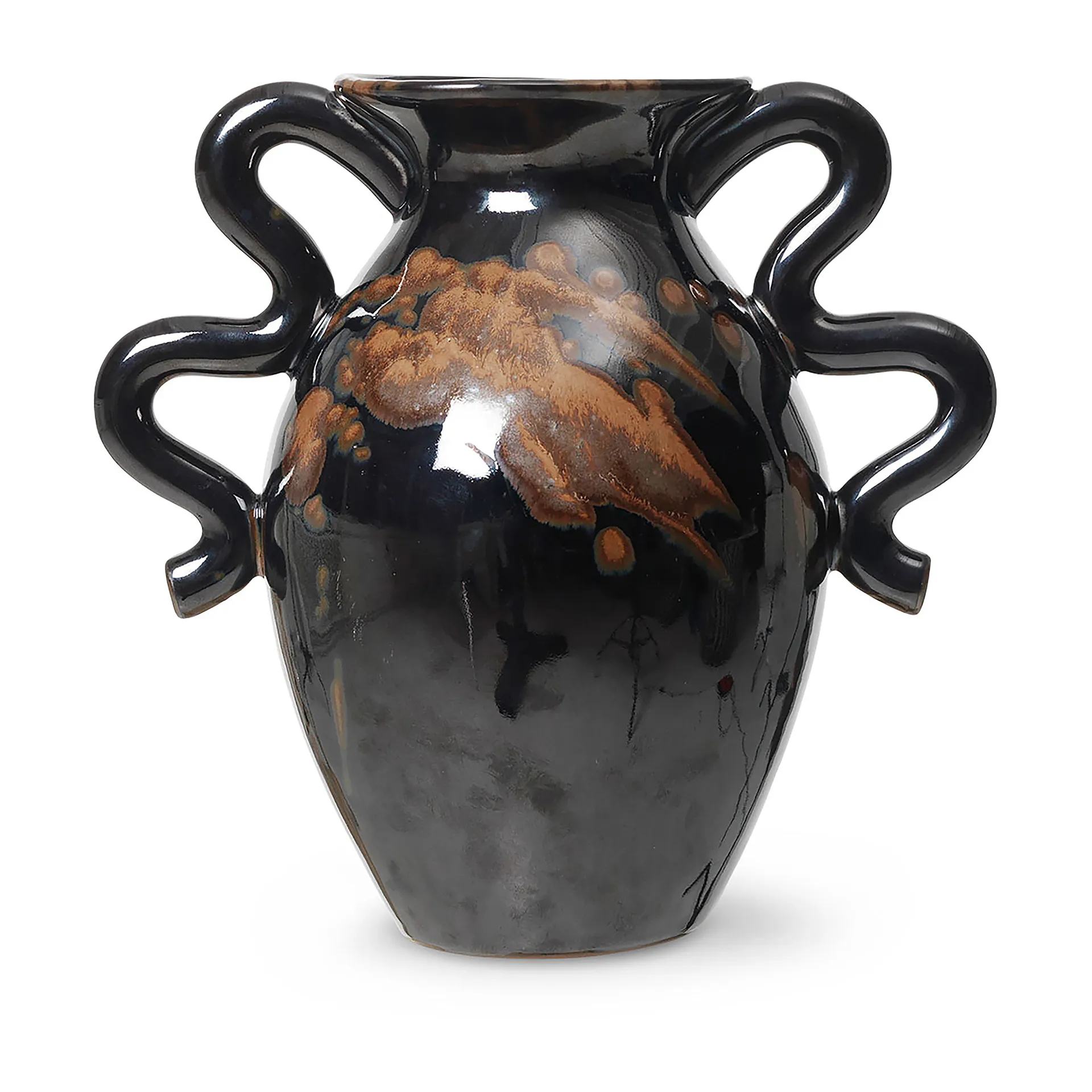 Verso vase 27 cm, Black Ferm Living