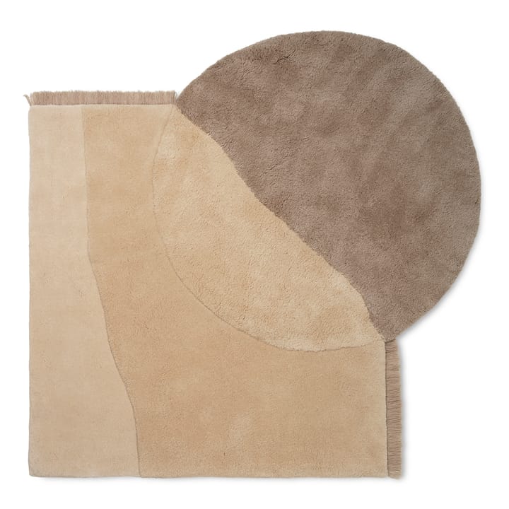 View gulvteppe 140x180 cm - Beige - Ferm Living