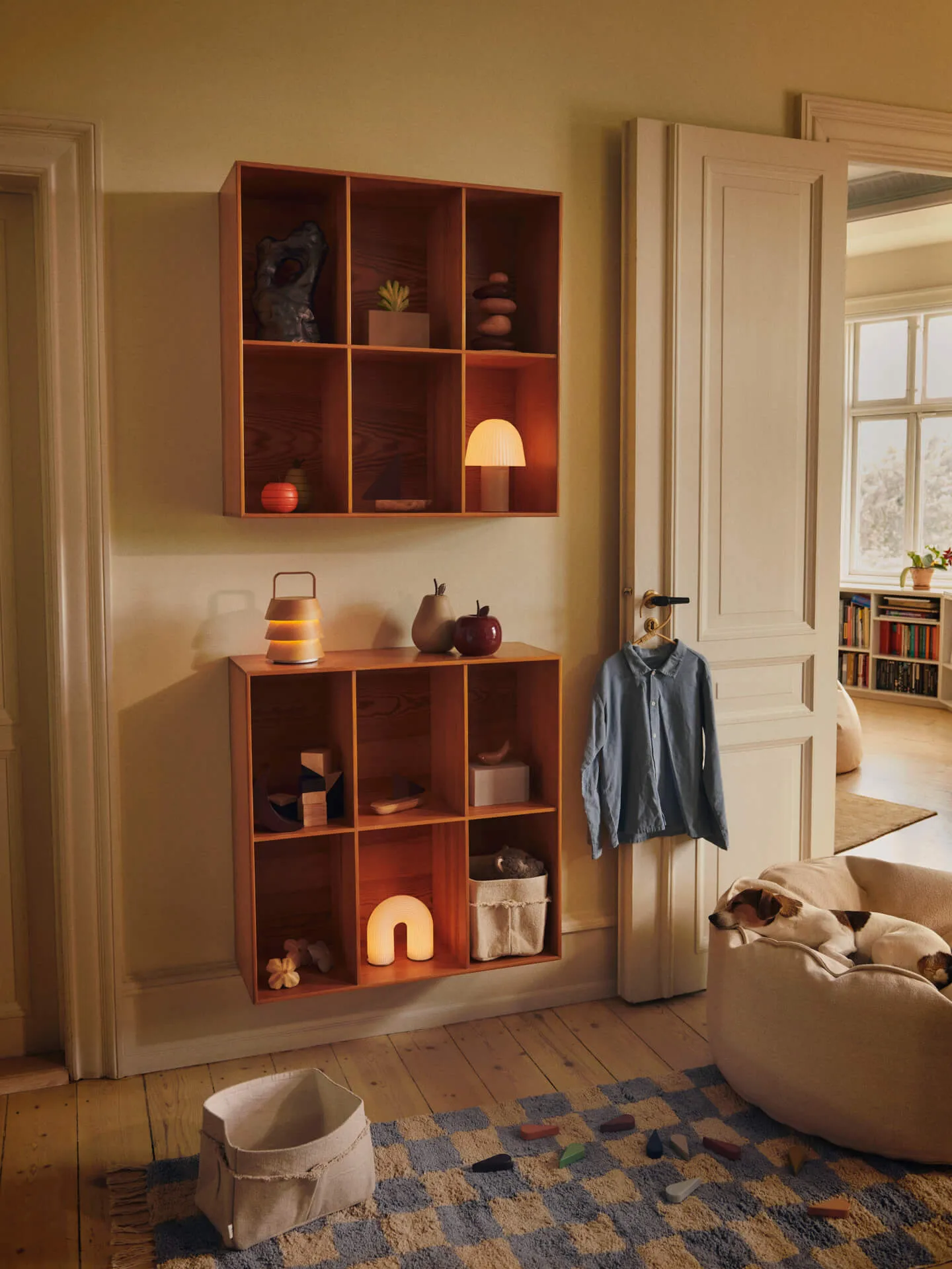 Wavi kleshenger 3-stk., Natural Ferm Living