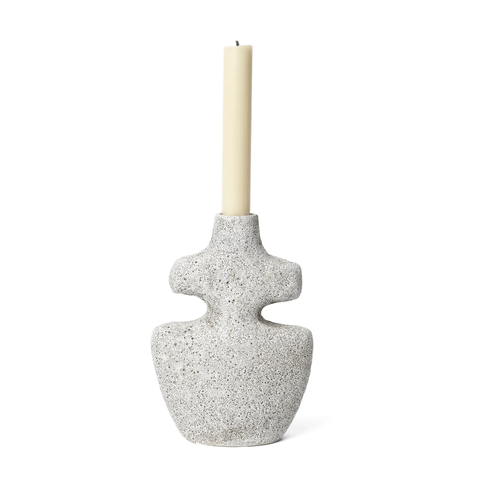 Yara lysestake medium, Grey Pumice Ferm Living