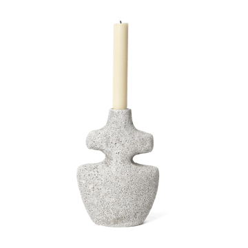 Yara lysestake medium - Grey Pumice - Ferm Living