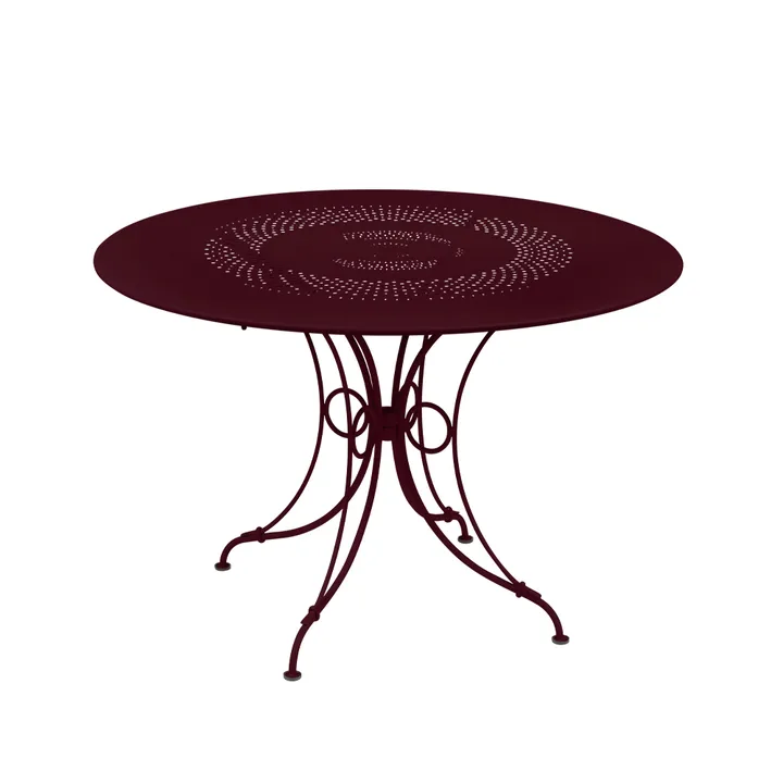 1900 bord Ø117 cm - Black cherry (vinrød) - Fermob