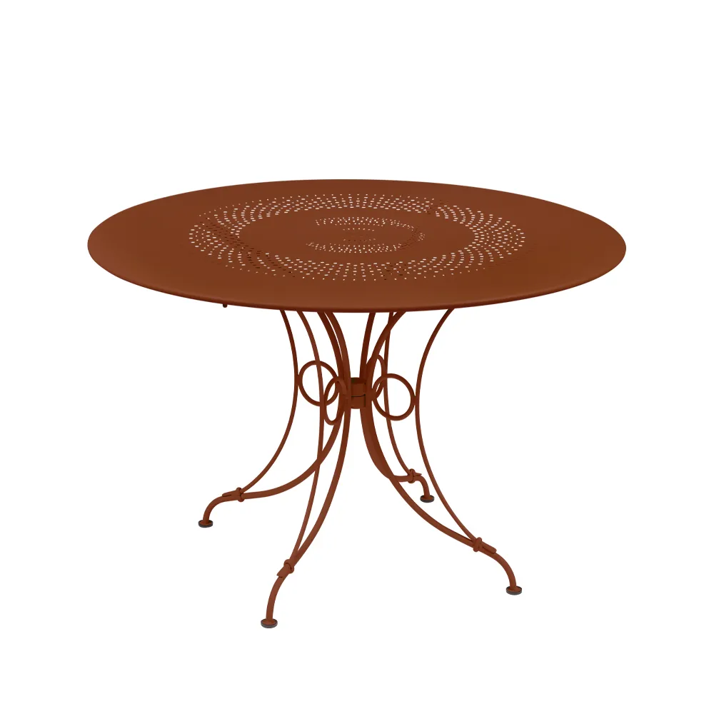 1900 bord Ø117 cm, Red ochre Fermob