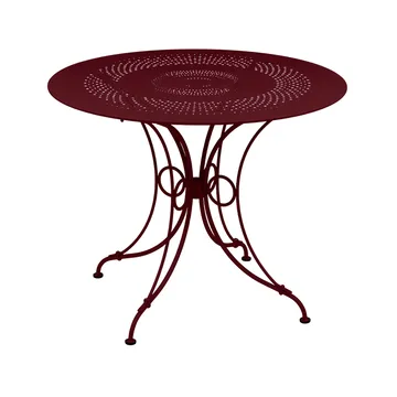 1900 bord Ø96 cm - Black cherry (vinrød) - Fermob