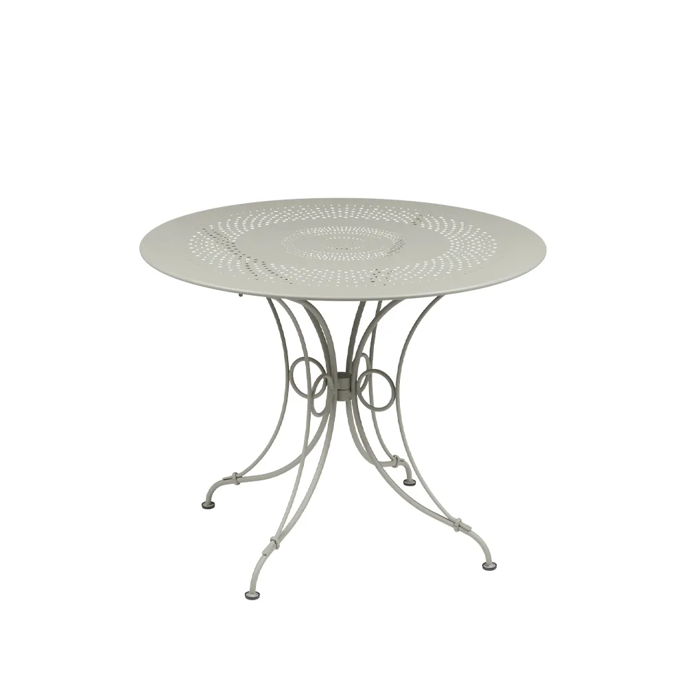 1900 bord Ø96 cm, Clay grey Fermob