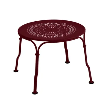 1900 bord lavt - Black cherry (vinrød) - Fermob