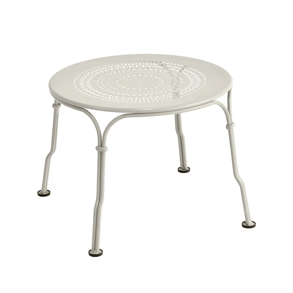 1900 bord lavt, Clay grey (grå) Fermob