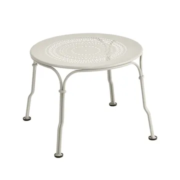 1900 bord lavt - Clay grey (grå) - Fermob