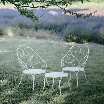 1900 bord lavt - Cotton white - Fermob