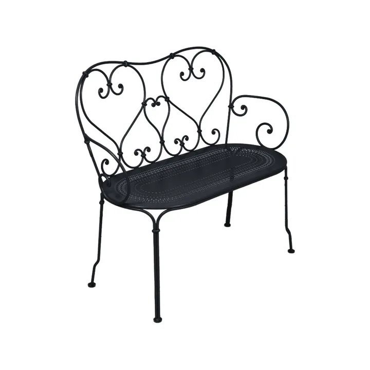 1900 sofa - Liquorice (svart) - Fermob