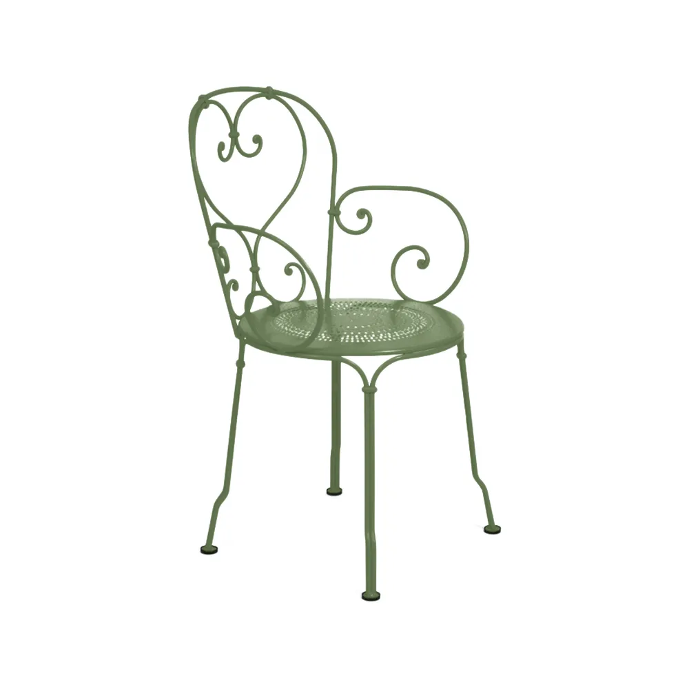 1900 stol med armlener, Cactus Fermob