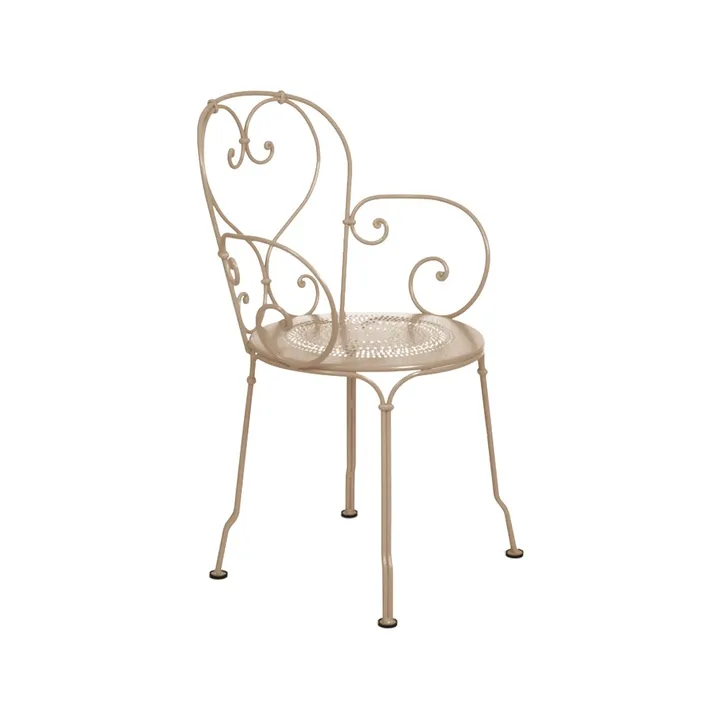 1900 stol med armlener - Nutmeg - Fermob