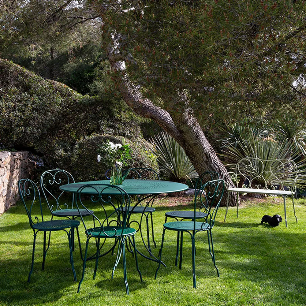 1900 stol, Storm grey Fermob