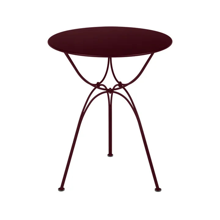 Airloop bord, Ø60 cm - Black cherry - Fermob