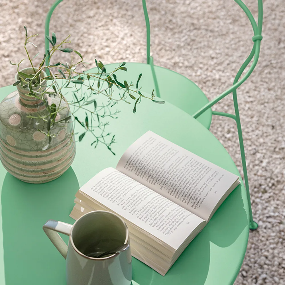 Airloop bord, Ø60 cm, Cedar green Fermob