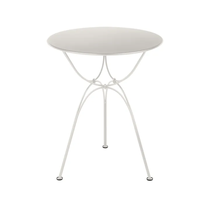 Airloop bord, Ø60 cm - Clay grey (grå) - Fermob