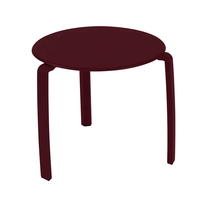 Alize bord, lavt Ø48 cm - Black cherry (vinrød) - Fermob