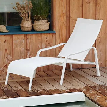 Alize fotskammel - Nutmeg (beige) - Fermob