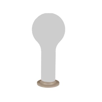 Aplô magnetisk bunnplate - Nøttebrun - Fermob