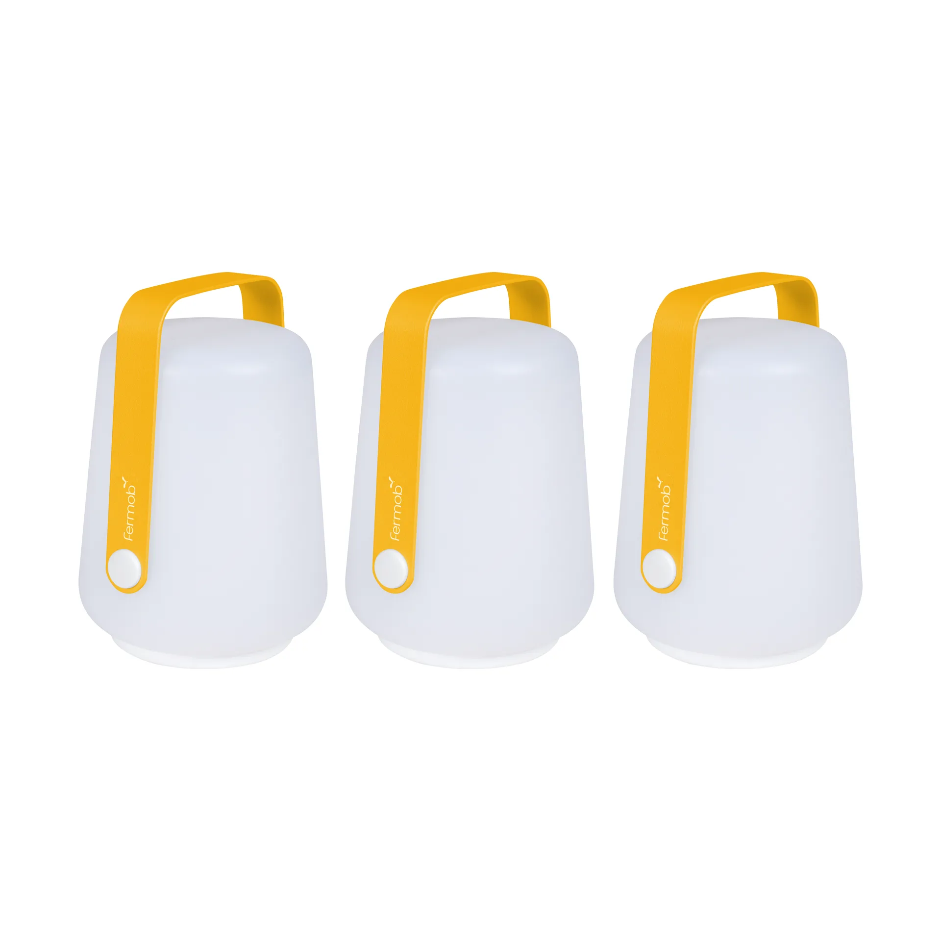 Balad bordlampe LED 3-pakk, Honey (gul)-mini Fermob