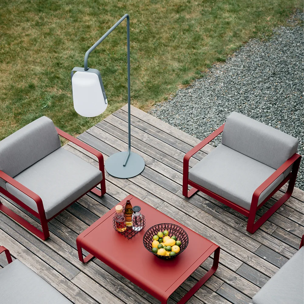 Balad offset golvstativ, Red ochre (rød) Fermob