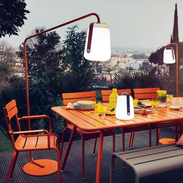 Balad portabel bordlampe LED - Acapulco blue-liten - Fermob