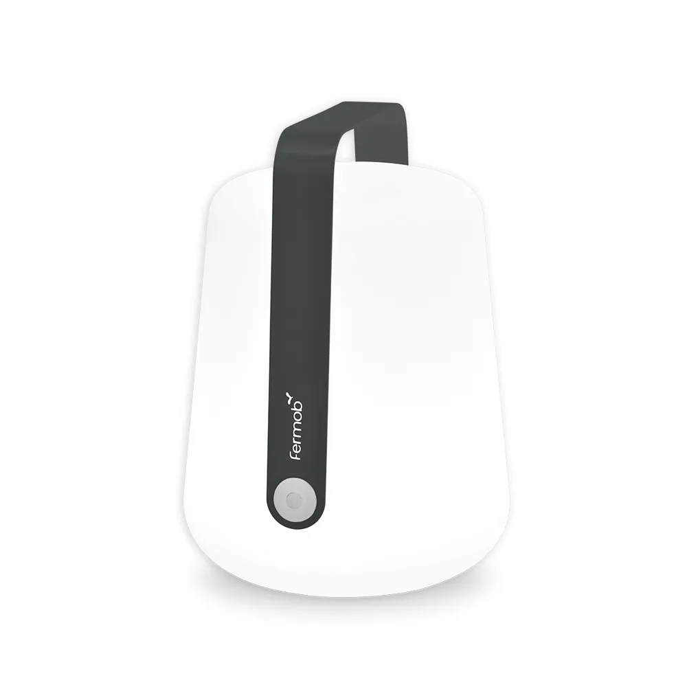 Balad portabel bordlampe LED, Anthracite (grå), stor Fermob