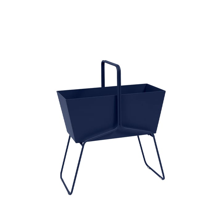 Basket high plantekasse - deep blue - Fermob