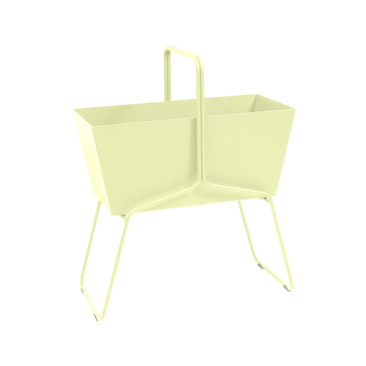 Basket high plantekasse - frosted lemon - Fermob