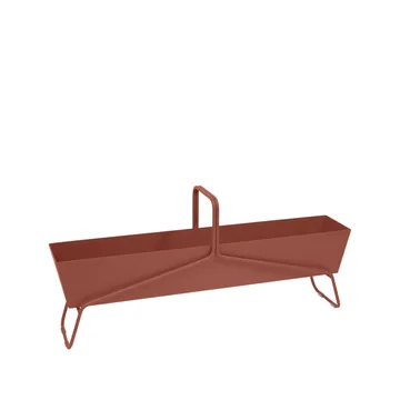 Basket long plantekasse - Red ochre (rød) - Fermob