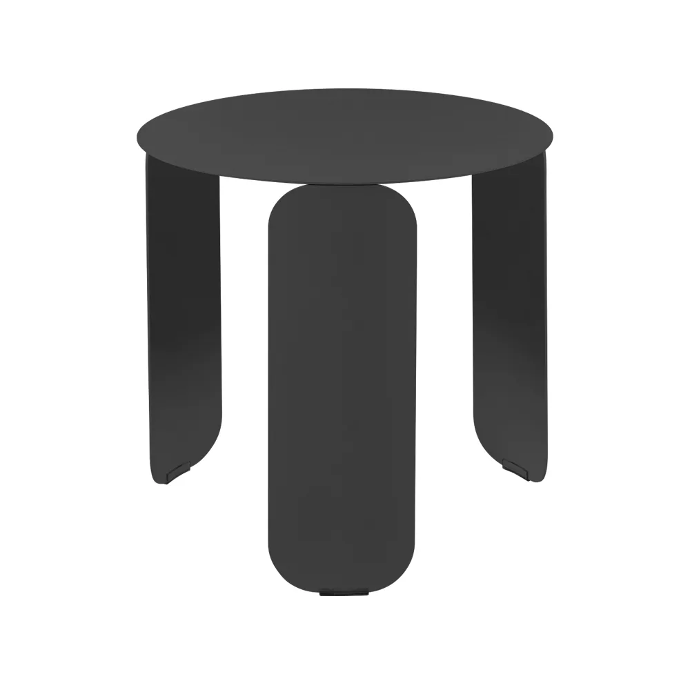 Bebop Ø45 bord, lavt, Anthracite (grå) Fermob