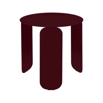Bebop Ø45 bord, lavt - Black cherry (vinrød) - Fermob