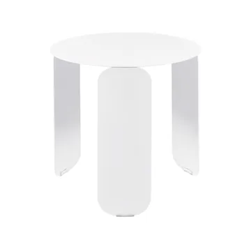 Bebop Ø45 bord, lavt - Cotton white - Fermob