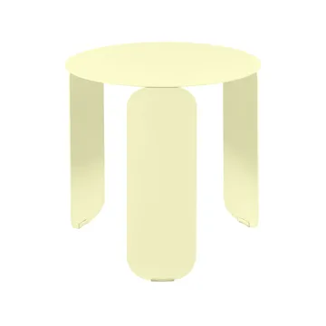 Bebop Ø45 bord, lavt - Frosted lemon - Fermob