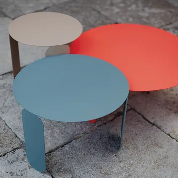 Bebop Ø45 bord, lavt - Frosted lemon - Fermob