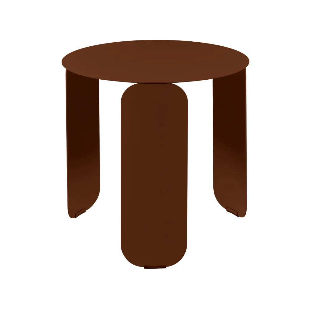 Bebop Ø45 bord, lavt, Red ochre (rød) Fermob