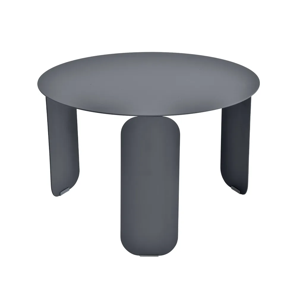 Bebop Ø60 bord, lavt, Anthracite (grå) Fermob
