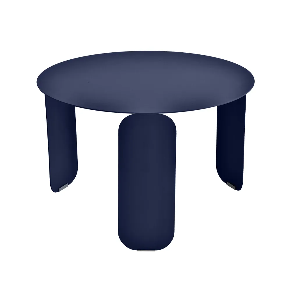 Bebop Ø60 bord, lavt, Deep blue (blå) Fermob
