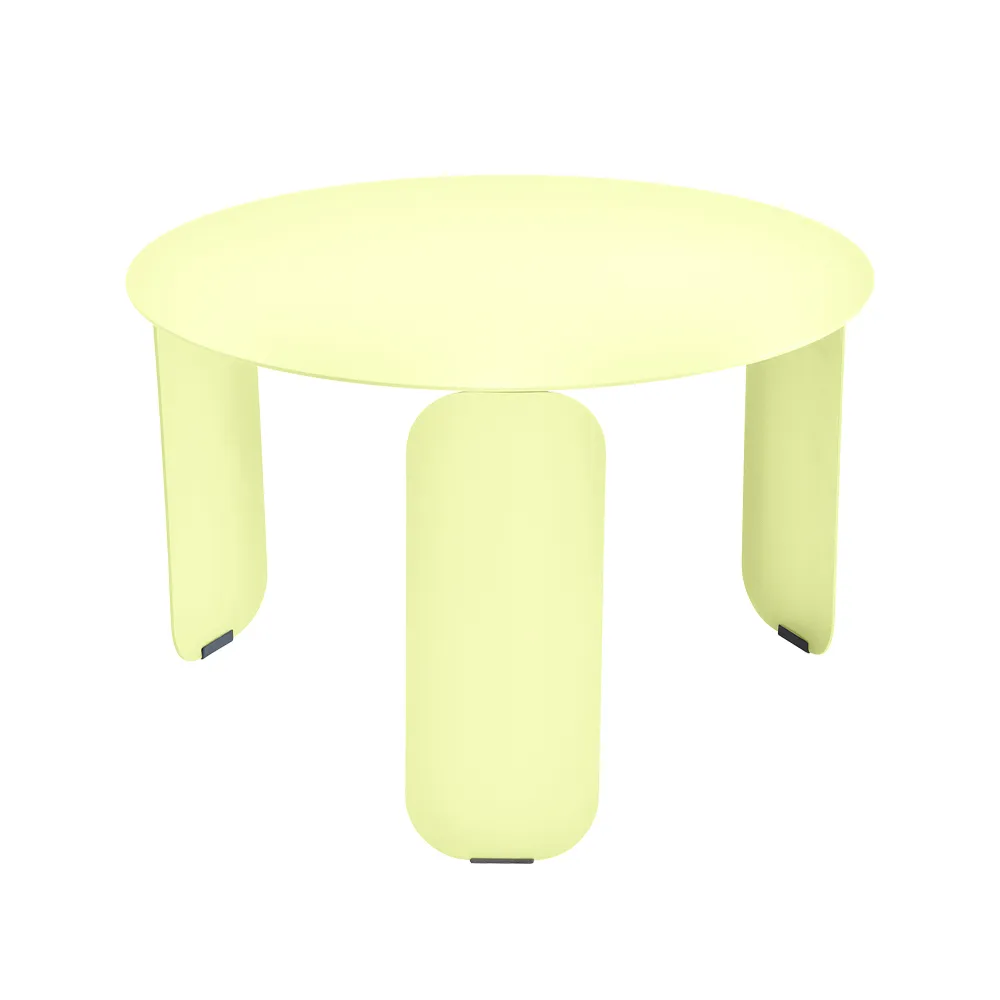 Bebop Ø60 bord, lavt, Frosted lemon Fermob