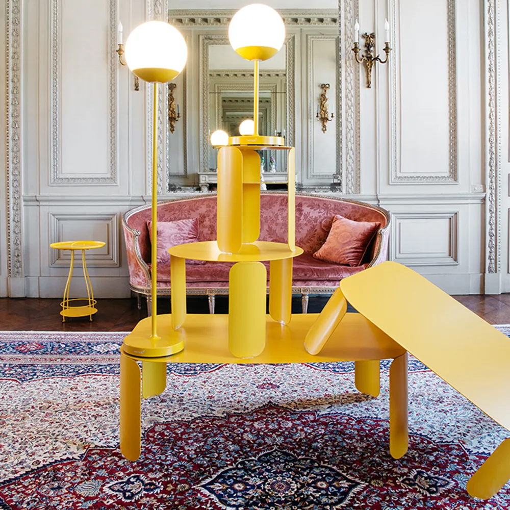 Bebop Ø60 bord, lavt, Nutmeg Fermob