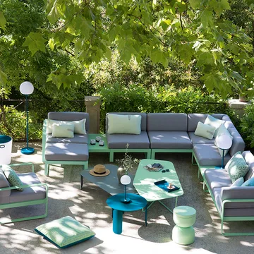 Bebop Ø60 bord, lavt - Red ochre - Fermob