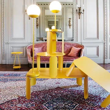 Bebop Ø60 bord, lavt - Rosemary - Fermob