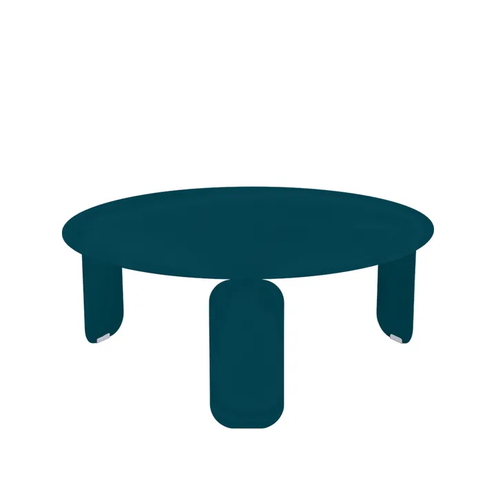 Bebop Ø80 bord, lavt - Acapulco blue - Fermob
