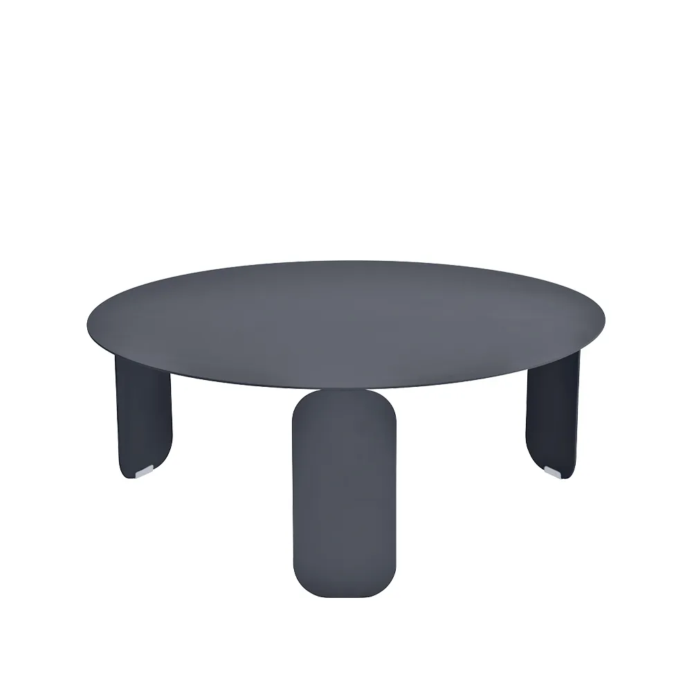 Bebop Ø80 bord, lavt, Anthracite (grå) Fermob