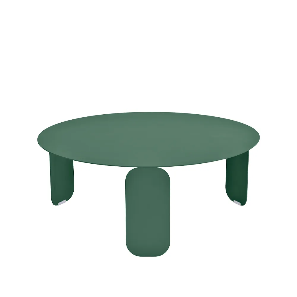 Bebop Ø80 bord, lavt, Cedar green Fermob