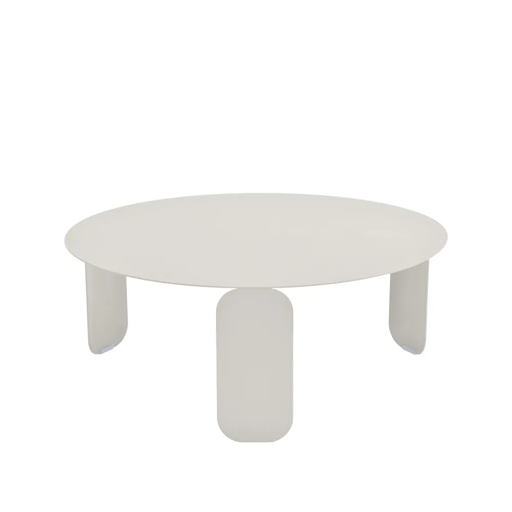 Bebop Ø80 bord, lavt, Clay grey Fermob