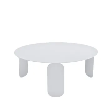 Bebop Ø80 bord, lavt - Cotton white (hvit) - Fermob