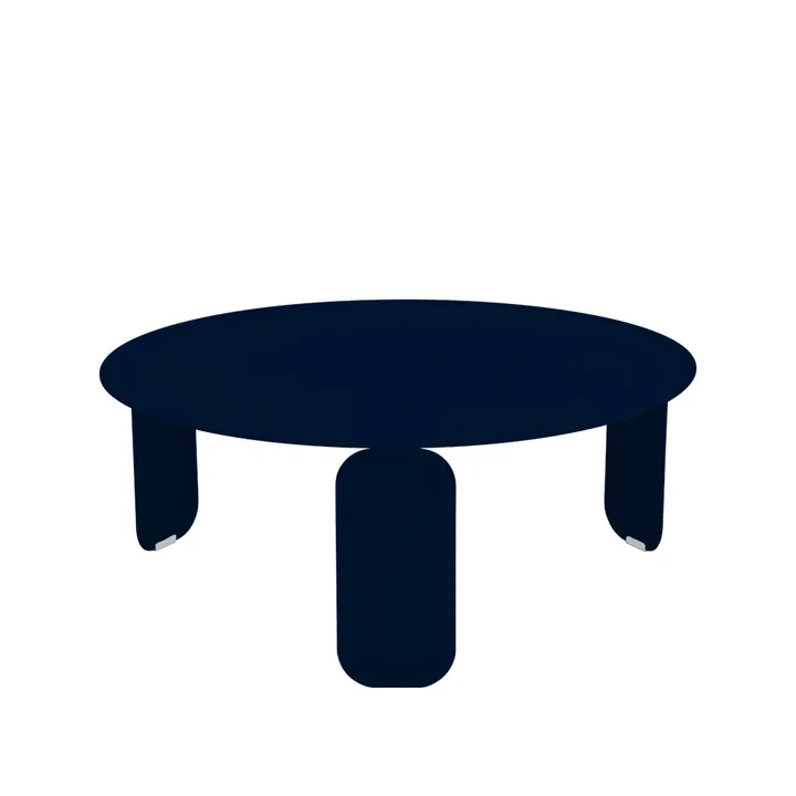 Bebop Ø80 bord, lavt - Deep blue - Fermob