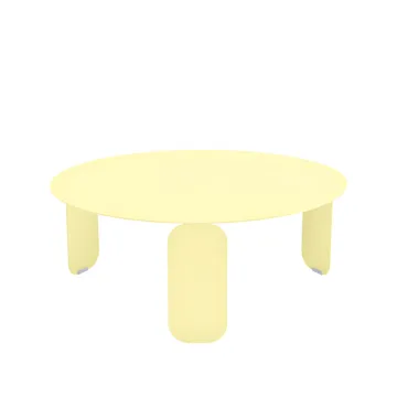Bebop Ø80 bord, lavt - Frosted lemon - Fermob